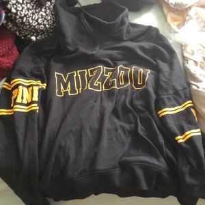 Mizzou/pink hoodie